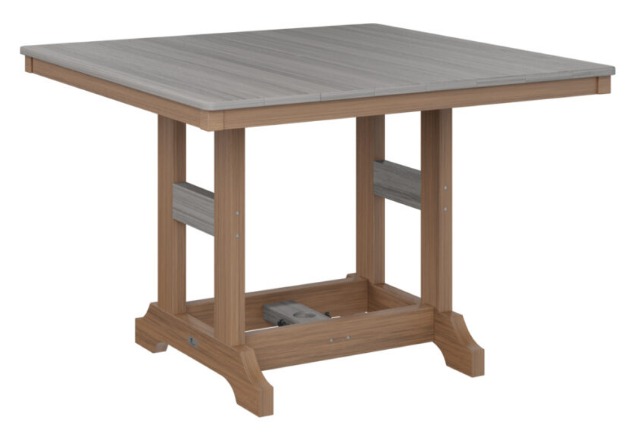 Berlin Gardens Garden Classic 44" Square Counter Table (Natural Finish)